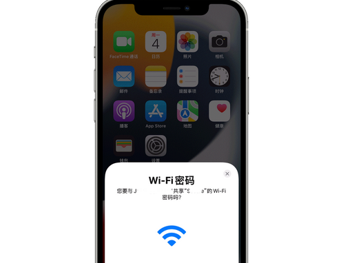 浮山苹果15维修店分享iPhone15如何共享Wi-Fi密码 