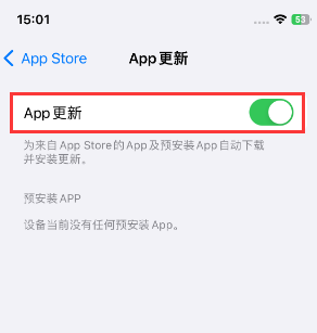 浮山苹果15维修中心如何让iPhone15APP自动更新